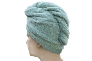 Afbeelding van Mineral Green haarhanddoek