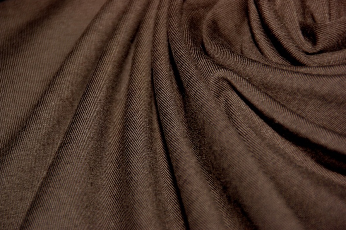 Truffle brown jersey (soft touch) 