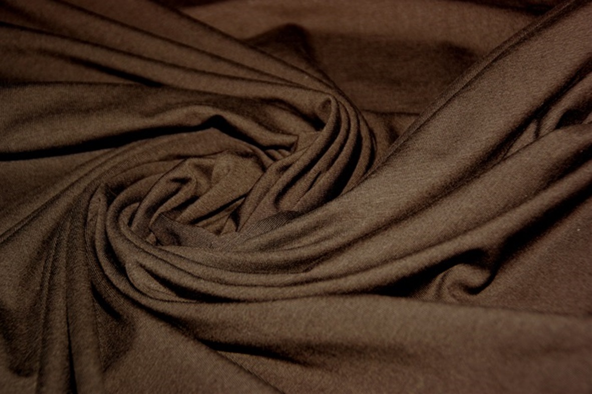 Truffle brown jersey (soft touch) 