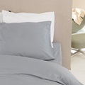 Grey duvet cover sateen 