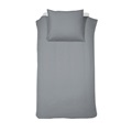 Grey duvet cover sateen 