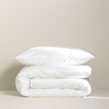 White duvet cover sateen 