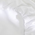 White topper fitted sheet (thin mattress) sateen (SALE) 