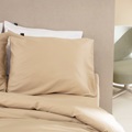 Taupe duvet cover sateen 