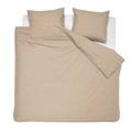 Taupe duvet cover sateen 