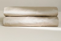 Taupe sheet sateen