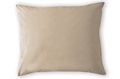 Taupe kussenslopen satijn 