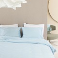 Sky Blue duvet cover sateen 