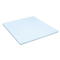 Sky Blue topper fitted sheet (thin mattress) sateen 