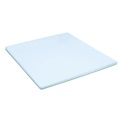 Sky Blue topper hoeslaken (dun matras) satijn 