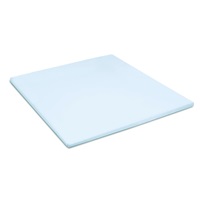 Sky Blue topper hoeslaken (dun matras) satijn-2