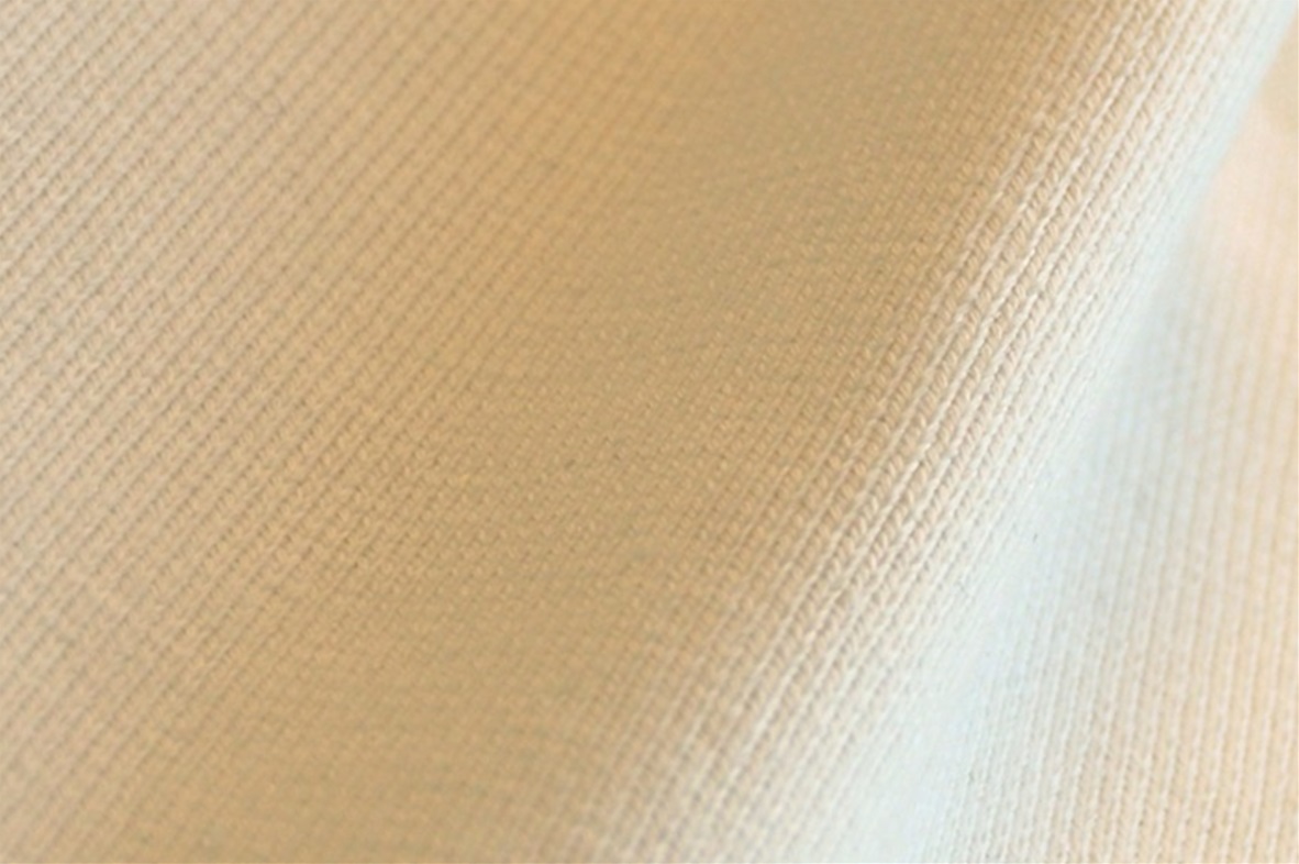 Natural wristband fabric 1x1 (ribbing) 