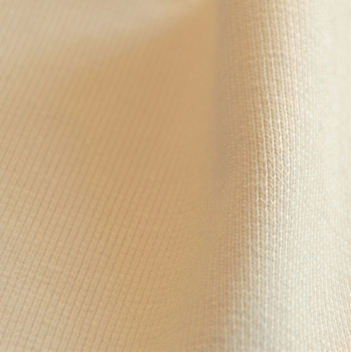 Natural wristband fabric 1x1 (ribbing) 