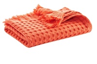 Terracotta waffle bath textiles (SALE)