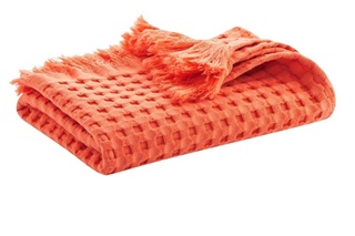 Picture of Terracotta waffle bath textiles (SALE)