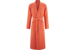 Afbeelding van Terracotta wafelbadjas (SALE)