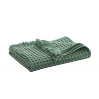 Myrtle Green waffle bath textiles-2