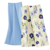 Wildflowers Blue tea towel set-2