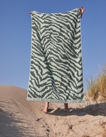 Beach towel Belen Laurel Green-2