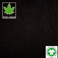 Black hemp linen-2