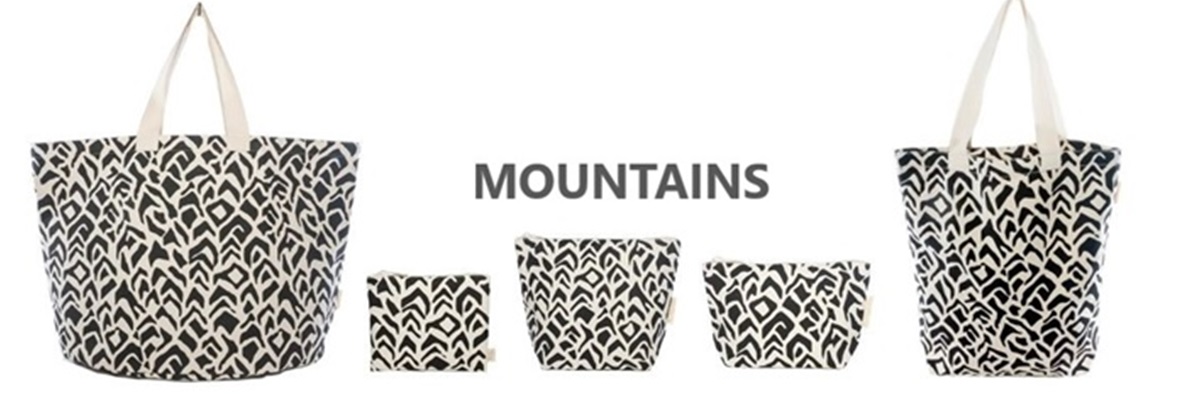 Beach/yoga bag - Mountains 