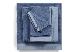 Picture of Connect Organic Lines Blue bath linen (SALE)