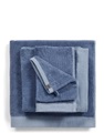 Connect Organic Lines Blue bath linen 