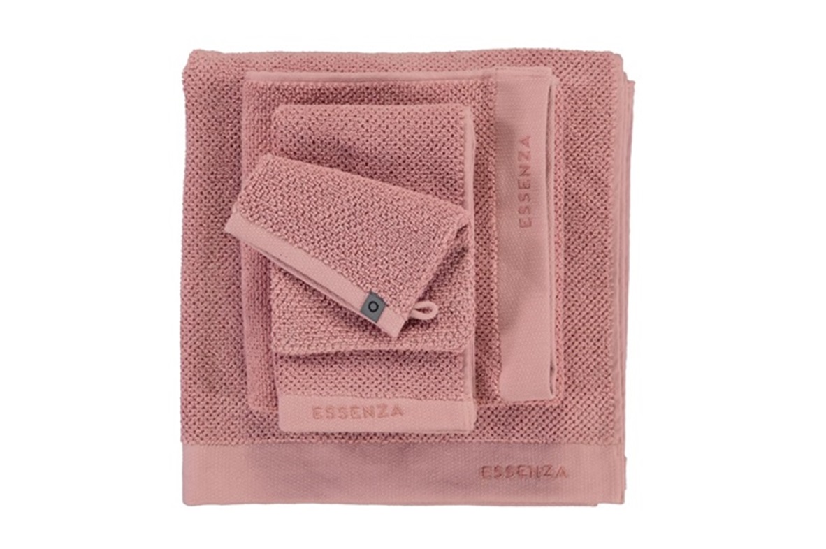 Connect Organic Uni Rose bath linen 