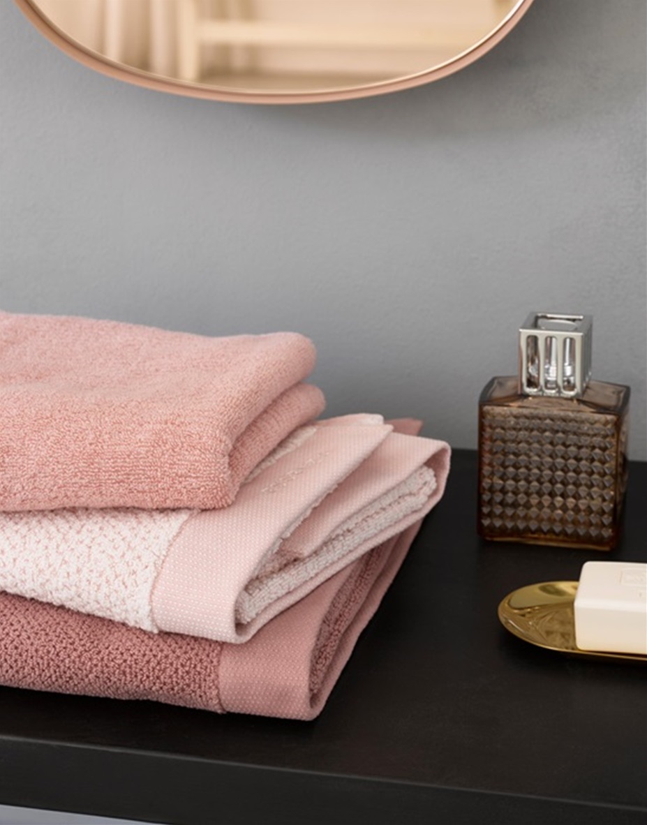 Connect Organic Uni Rose bath linen 