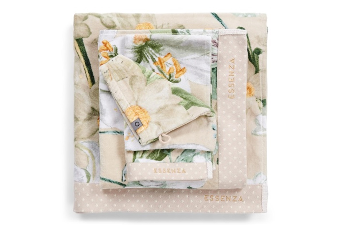 Rosalee Natural bath linen velours (SALE) 