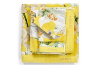 Rosalee Yellow bath linen velours