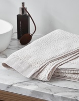 Connect Organic Breeze White bath linen-2