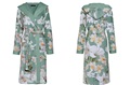 Perri Rosalee Green velours badjas 