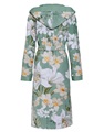 Perri Rosalee Green velours badjas 