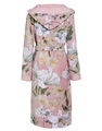 Perri Rosalee Rose velours bathrobe 