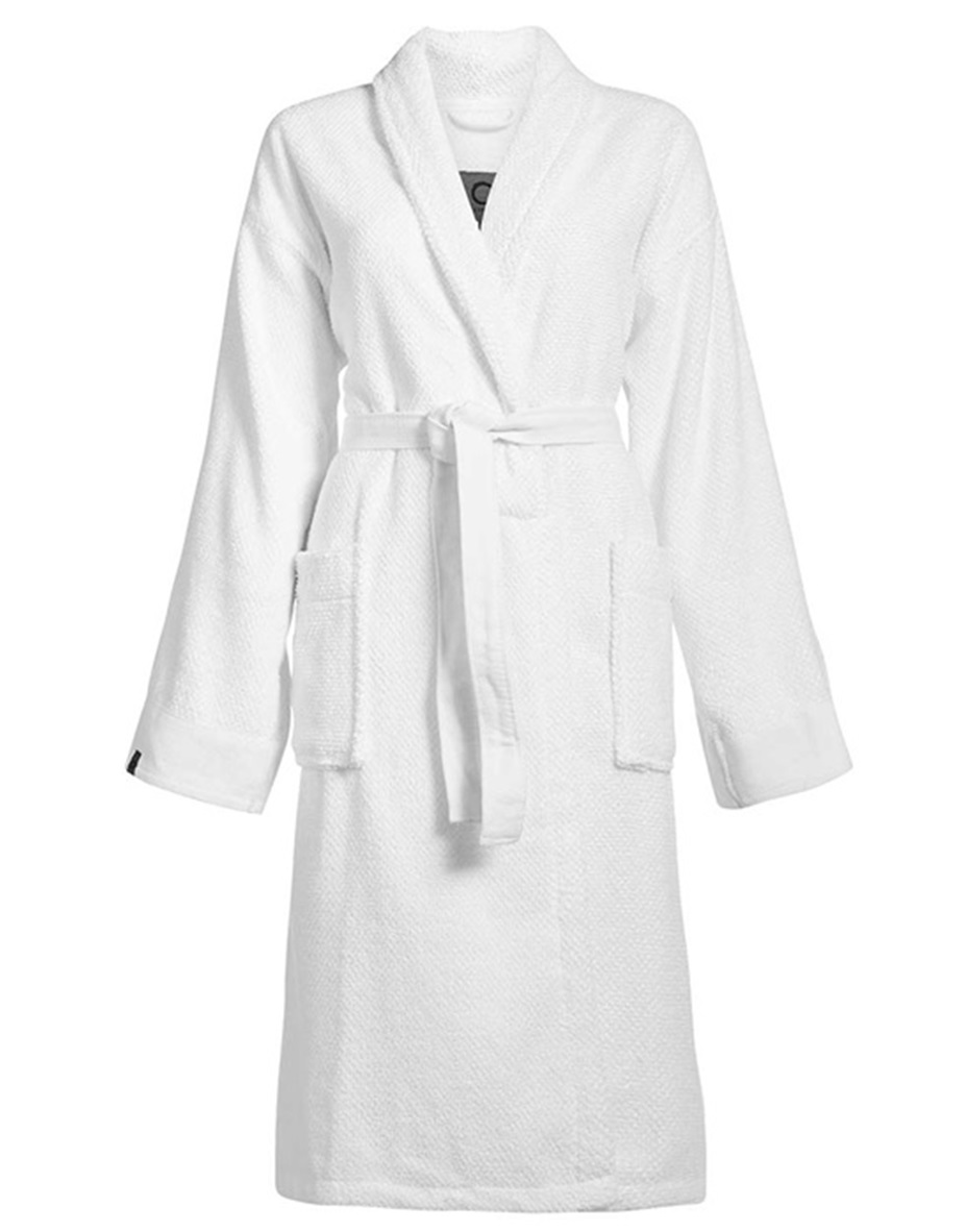 Connect Organic Uni White badjas 