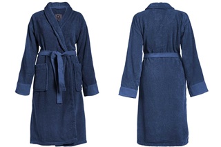 Picture of Connect Organic Uni Blue bathrobe