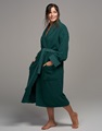 Connect Organic Uni Green bathrobe 