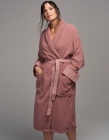 Connect Organic Uni Rose bathrobe-2