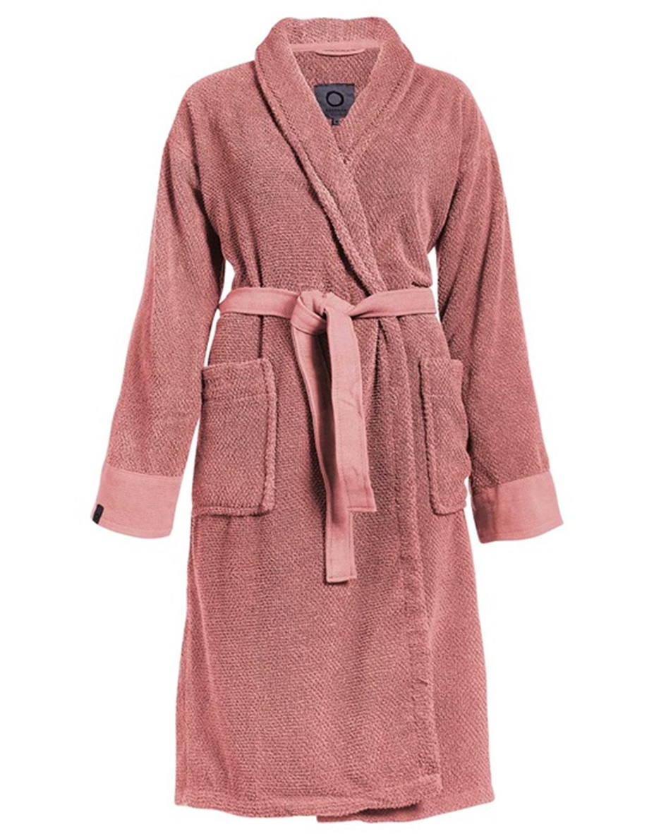 Connect Organic Uni Rose bathrobe 
