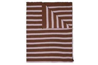 Picture of Structure Knit Toffee Brown plaid