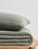 Nordic Knit Garden Green plaid-2