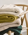 Nordic Knit Oatmeal plaid 