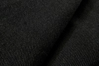 Black gabardine