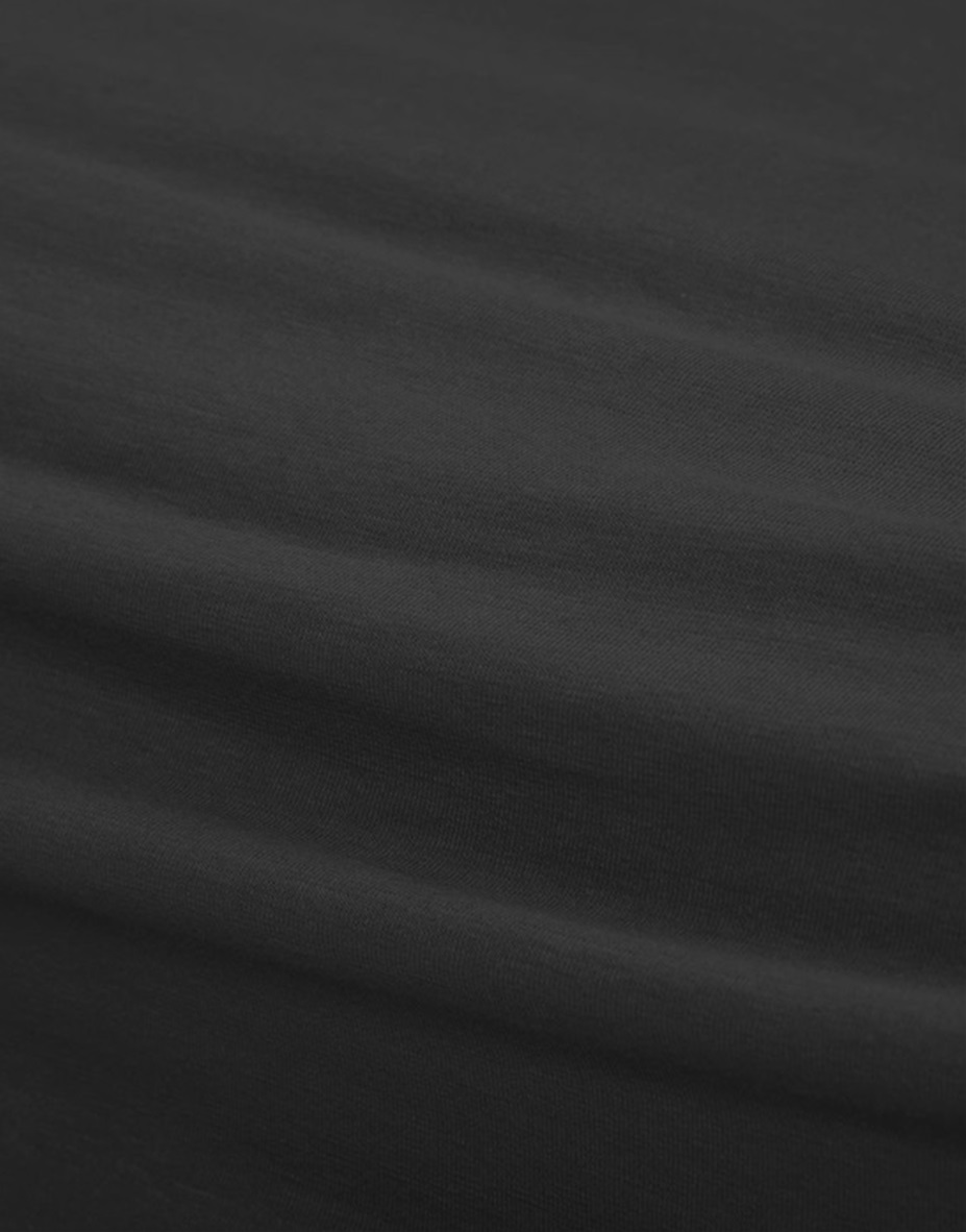 Anthracite hoeslaken jersey 