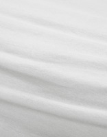 White fitted sheet jersey-2