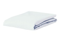 White fitted sheet jersey