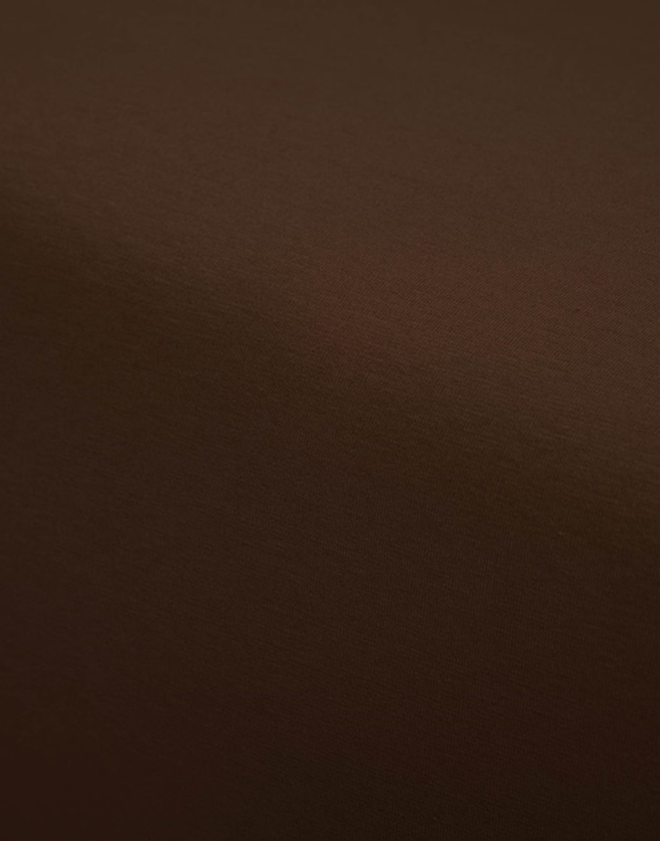 Chocolate fitted sheet jersey 