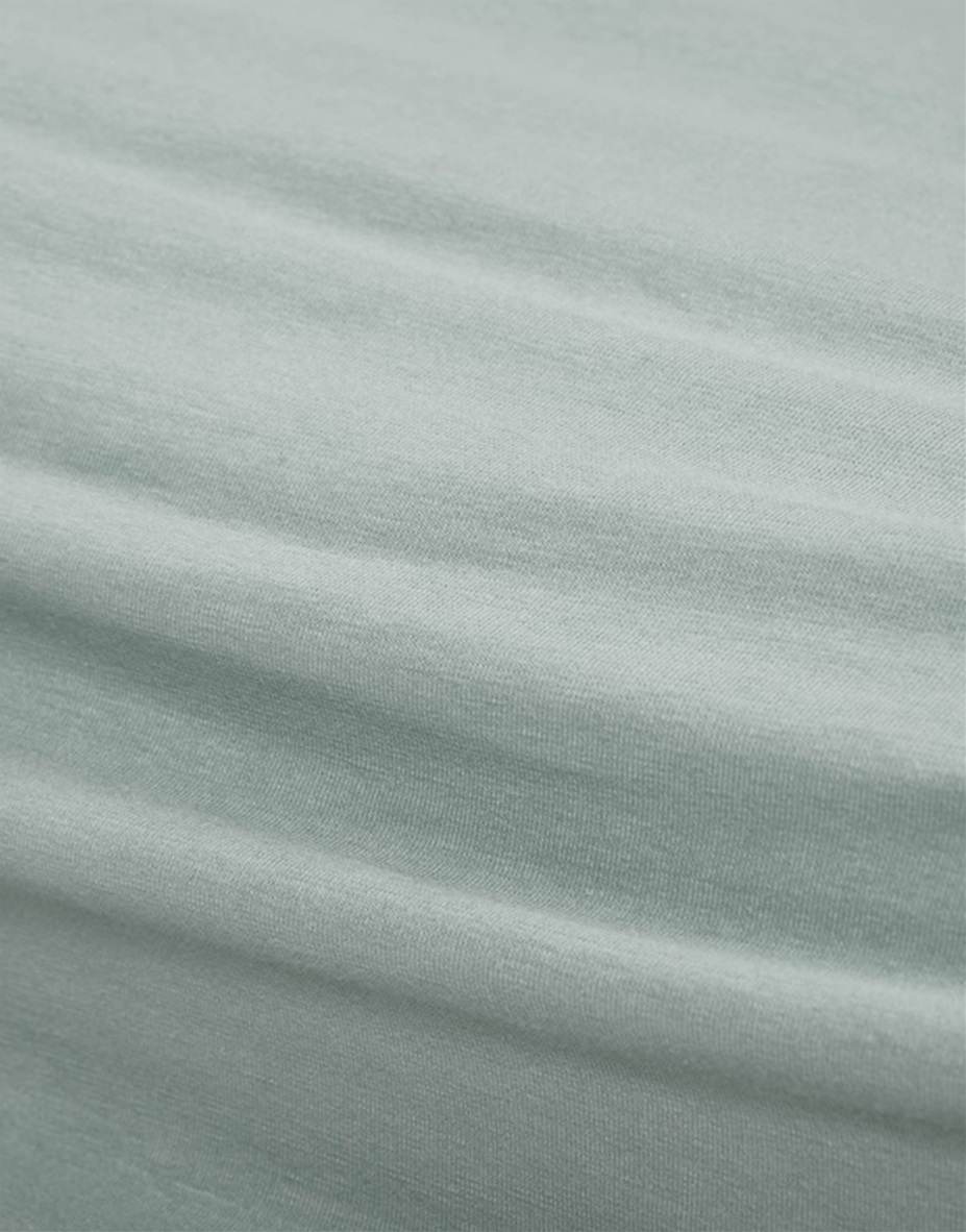 Dusty Green fitted sheet jersey 