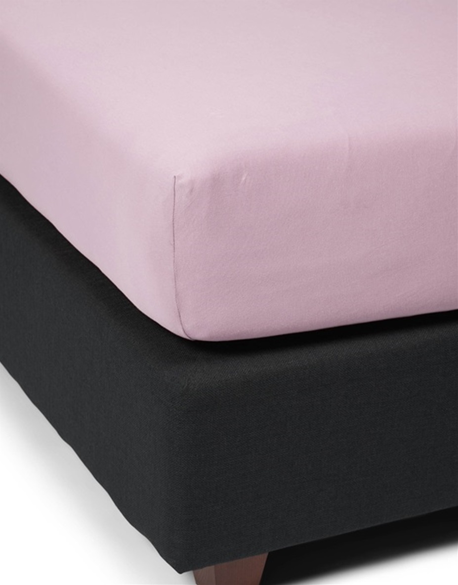 Lilac hoeslaken jersey 